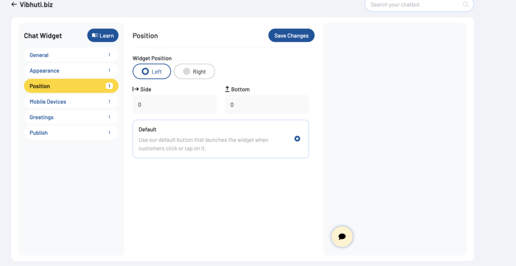 Install ChatBot using Chat Widget – AI Harness